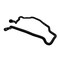 Crp Products Bmw 525I 04-05 6 Cyl 2.5L Water Hose, Che0137R CHE0137R - alternate 6